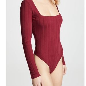 Free People Beside Me Bodysuit. Size S